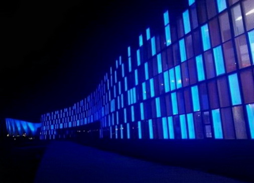 新疆阿拉尔市图书馆（西部地区最大规模应用导光板项目）